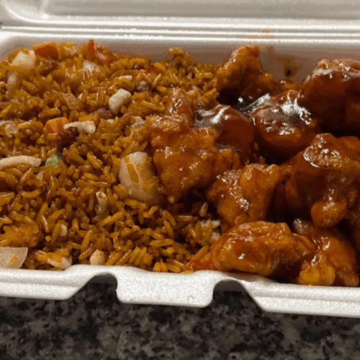 orange chicken 陈皮鸡